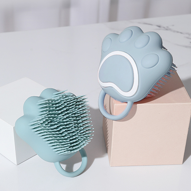 Cepillo de baño para mascotas, masaje de baño, suministros de baño, utensilios de limpieza para mascotas, cepillo de baño para gatos y perros, cepillo de baño, cepillo de baño