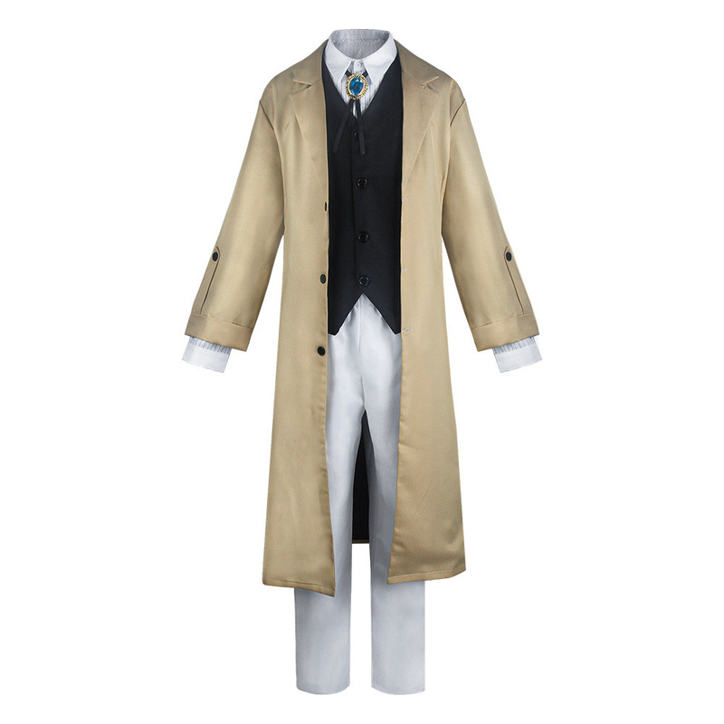 文豪ストレイドッグス cos 服太宰治武装探偵社メンバーコスプレアニメロールプレイ衣装在庫あり|undefined
