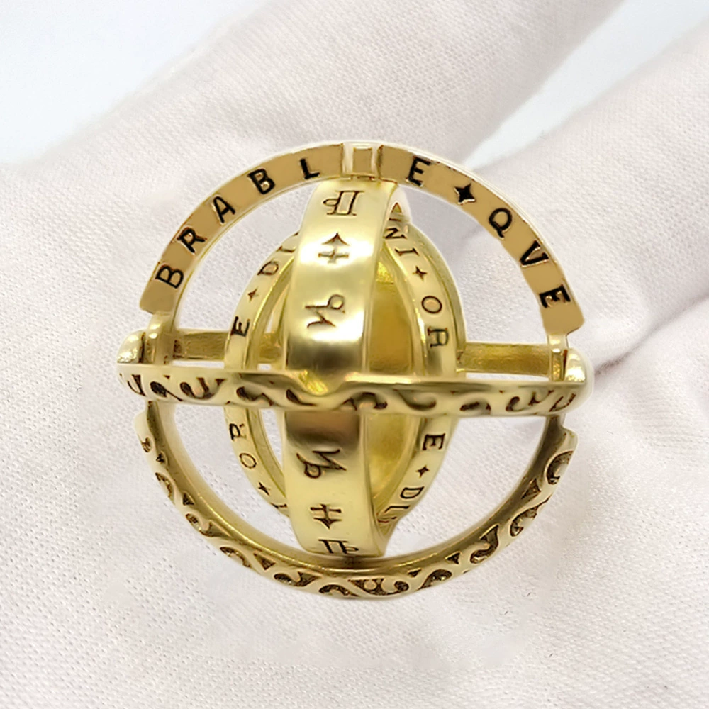 Трансграничное взрывное немецкое кольцо с астрономическим шаром ожерелье