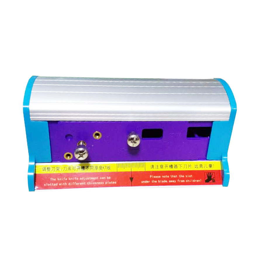 Multi-angle adjustable KT plate slotting device V-slot PVC plate Chamfering device 7 kinds of angle aluminum alloy Bevel device