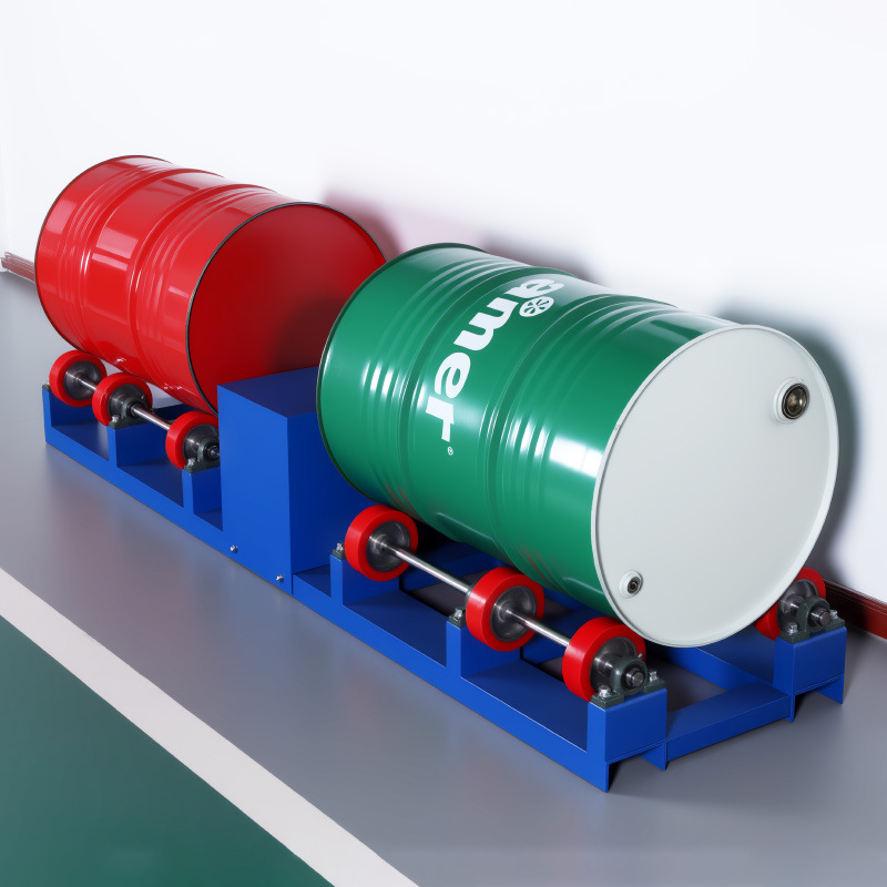 上海fkeli电动滚筒混合机 翻转搅拌机可用于200L桶用快速搅拌