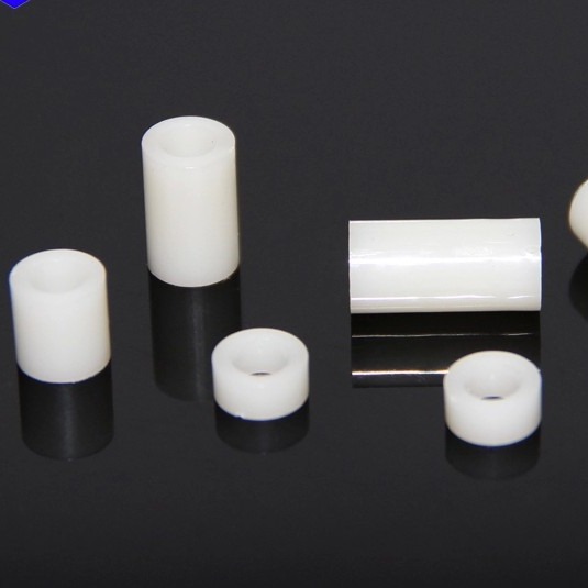 14X8.2X8MM ABS圆形直通柱 塑料空心支撑柱 同心圆形垫高柱