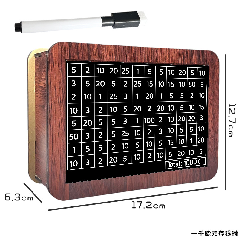 검정색 스티커형 1천 유로 구매 시 지워지는 펜 증정