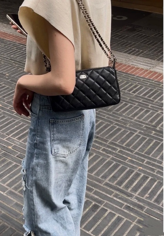 25A麻将包 网红同款小香风菱格链条单肩斜挎包腋下包2025新款女包|undefined