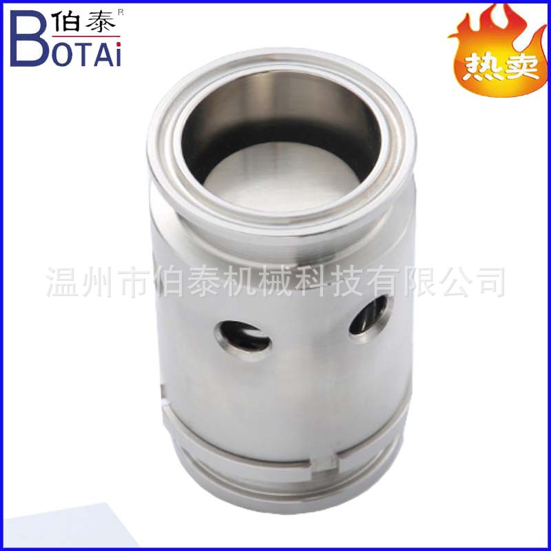 食品级排气阀呼吸阀对罐内压力进行调节泄压快装连接不锈钢材质