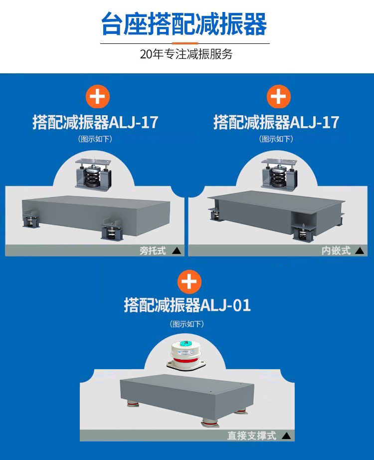 水泵减震台座惰性基座内嵌旁托减震器水泥减振台座防震基座隔震台-阿里巴巴