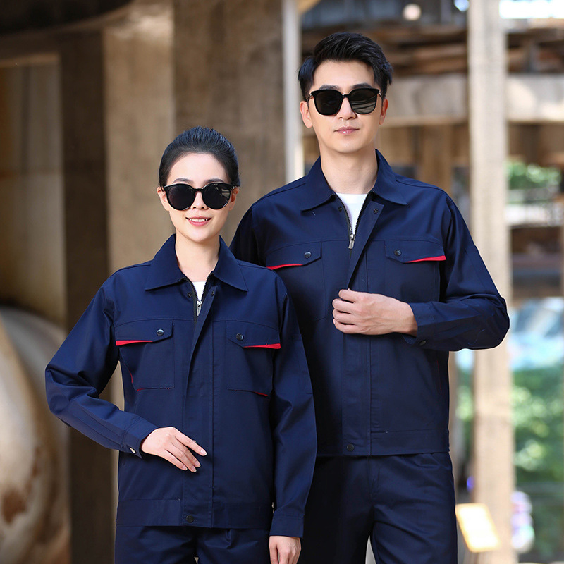 Overalls men Labor uniforms suit wear-resisting workshop Automobile Service construction site Labor work clothes Electric welding Autumn and winter