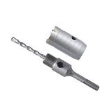 Настенные отверстия настенные отверстия установка 2pc Бетонное цемент через стеновый кирпичный кирпичный кирпич