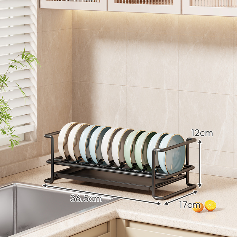 Escurridor de Platos de Cocina de Metal para Encimera image 8