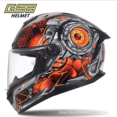 Motorcycle Helmet Headset — Ventilated Lining, Suitable for All Seasons - zhou-power-black-orange-cycling-gift-pack-brand-exclusive-s-53-54-if-your-face-is-widefat-take-one-size-larger
