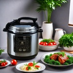 跨境220V厨房多功能4L/5L/6L/8L/10L/12L智能家用大容量电压力锅