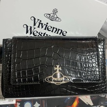 西太后腋下女士包 古风雾霾蓝鳄鱼纹漆轻奢时尚土星单肩包手提包