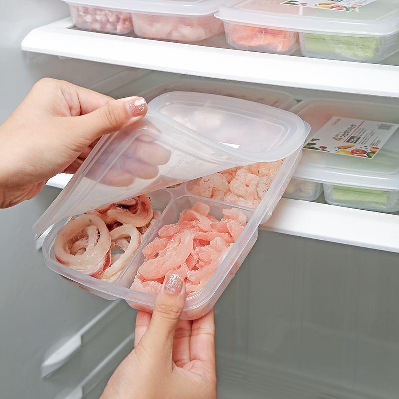 Refrigerator cooked food storage box Lochi Food Box Question Fresh Box Meat to Det Frozen Box Vegetable Storage 4