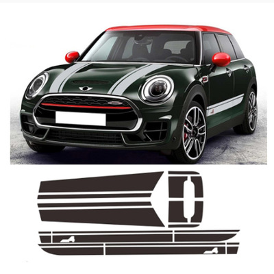 适用于 MINI JCW Clubman F54车头车尾侧裙车贴改装个性贴纸A236|ms