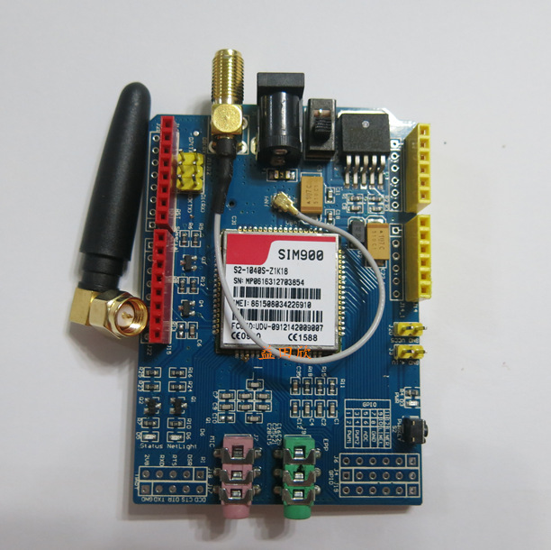 SIM900模块 4频\开发板\GSM\GPRS\短信\ SIM900 全球通用 超TC35I