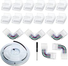 5Pin 12mm͸��ˮ���⺸�����B����RGBW/WW���l�匦��L���D����о