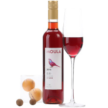 MOULA慕拉冰红葡萄酒双只装冰酒甜酒水果酒赤霞珠红酒甜型国产酒