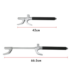 Car steering wheel lock U-shaped adjustable telescopic anti-theft lock window breaker safety hammer manufacturer for cross-border supply