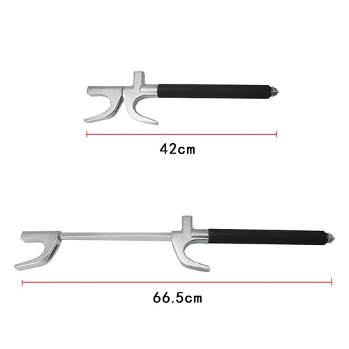 Car steering wheel lock U-shaped adjustable telescopic anti-theft lock window breaker safety hammer manufacturer for cross-border supply