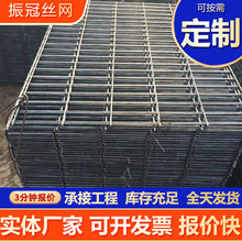 钢笆网建筑工地脚手架踏板网菱形网片外架走道板防锈钢板防护网