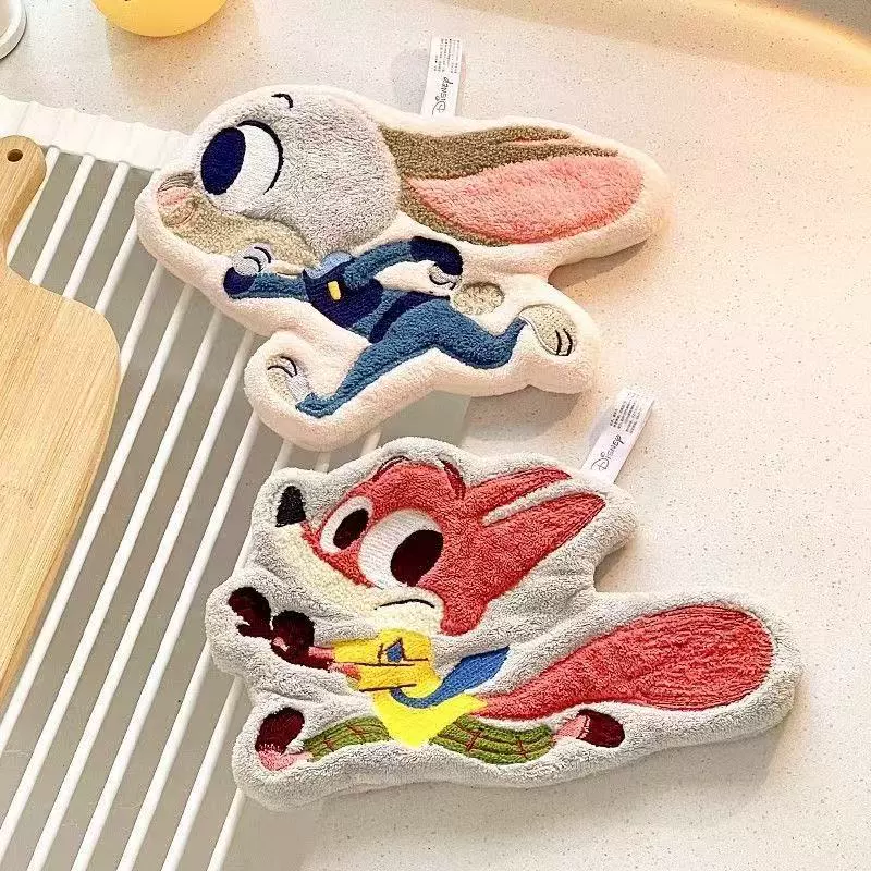 Коралловое полотенце с мультяшным рисунком для дома, впитывающее воду