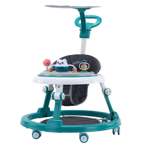 Baby Walker Anti-Omega Leg Multifunction Anti-Tip Over Boys and Girls Baby Children Walking Aid Toy Walking Training Car