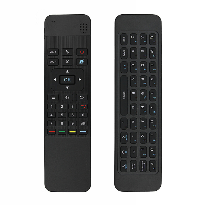 2.4g Air Mouse Remote Control Page-Turning Pen Keyboard with Gyroscope Infrared Learning Adapter for Projector Set-Top Box