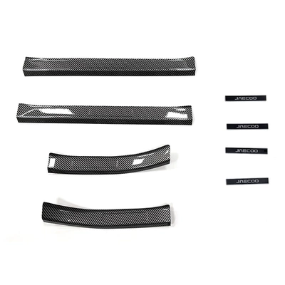 Suitable for Jaecoo J5 Ev Other Automotive Interior Supplies - for-jaecoo-j5-ev-lhd-rhddoor-sill-protectors-4-piece-set-abs-carbon-fiber-texture