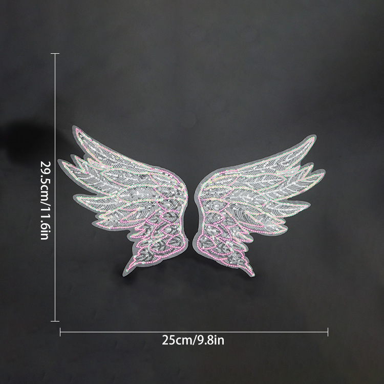 8 개의 날개 핑크 및 흰색 999962