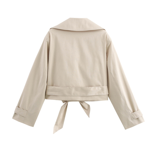 demi-season retro short jacket