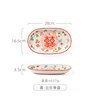 Xiaozuo new wedding bowl wedding gift dishes dish, Chinese wedding big bowl large bowl household ceramic dishes, chopsticks tableware