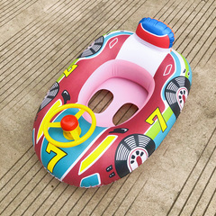 Cross-border best-selling new children's model water swimming ring seat ring car horn boat baby and children swimming seat ring