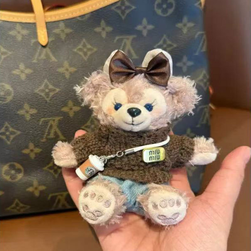 かわいいシェリー薔薇のキーホルダーストラップ女子プレゼント人形人形人形ぬいぐるみ卸売り|undefined