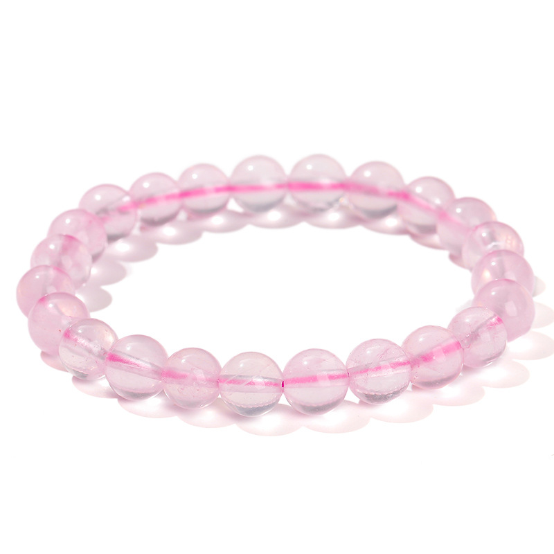 jingzhou jewelry ice transparent star pink crystal bracelet girl cute girlfriend gifts fashion all-match single ring bracelet wholesale