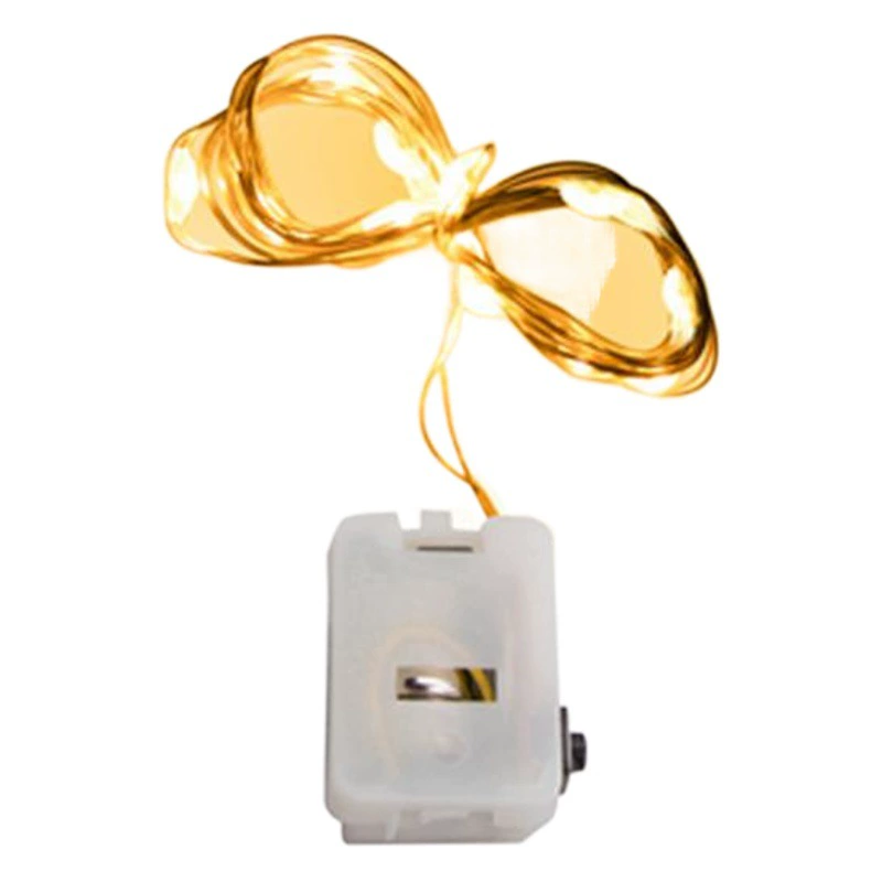 Светодиодная гирлянда для торта маленький цветной свет букет световая гирлянда Подарочная коробка декоративный свет оптом стойло Звездная вспышка