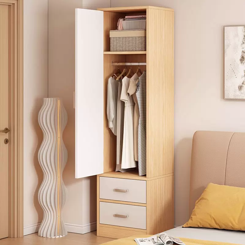 衣柜新款2025爆款出租屋简易挂衣柜小型家用小户型卧室推拉门衣橱