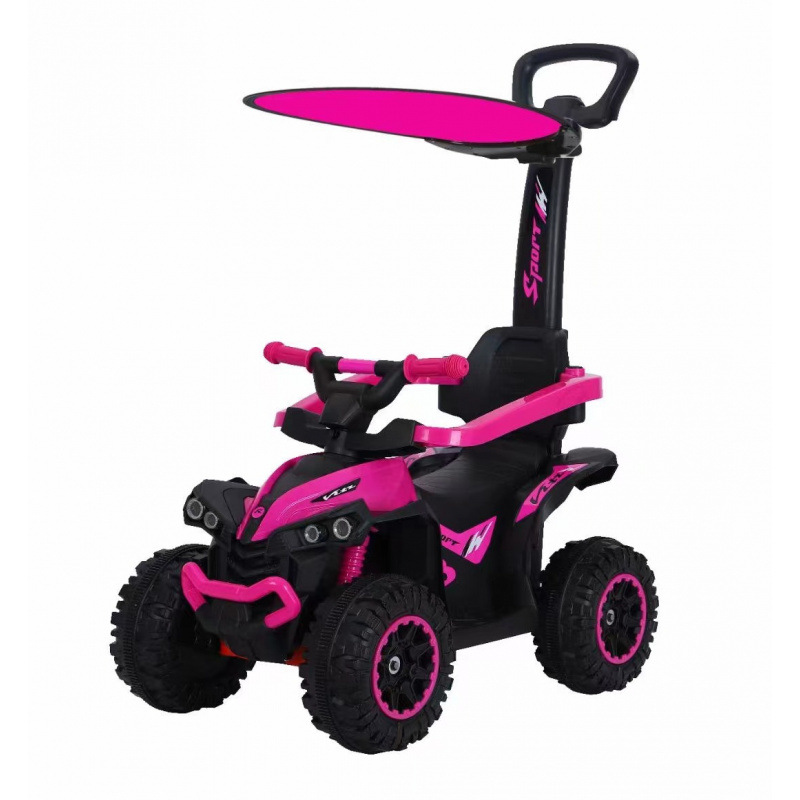 Exportación transfronteriza cochecito para bebés, andador para niños de 1 a 5 años, andador de empuje manual, coche de juguete, defensa lateral