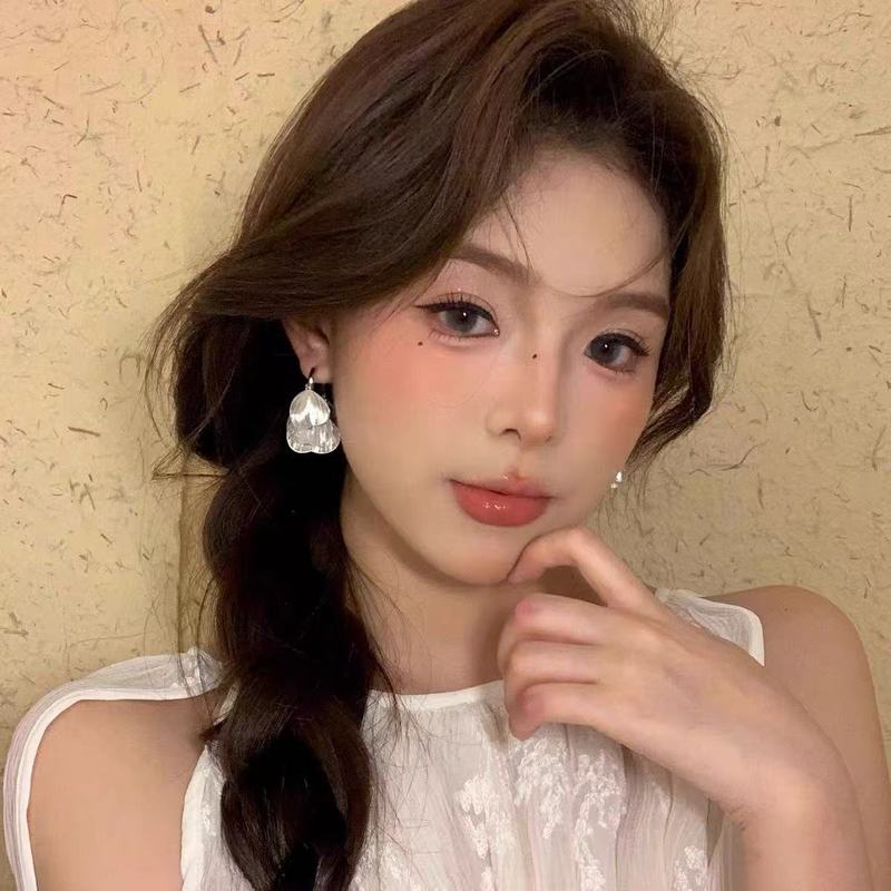 镂空碟翼流苏耳环女2025新款绝美设计感耳扣耳钉高级感精致耳饰品|undefined