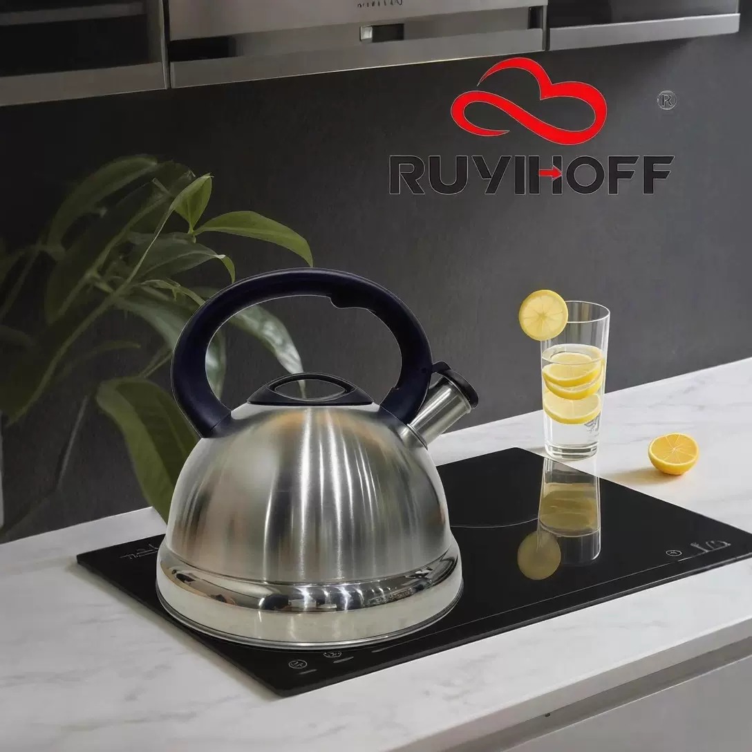 不锈钢水壶家用鸣音壶平底加厚鸣笛烧水壶电磁炉煤气炉煮水泡茶壶