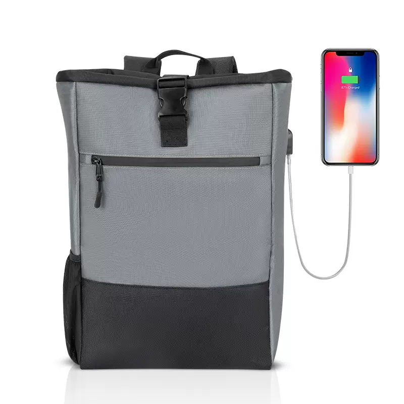 批发定制新款旅行轻便大容量双肩背包 多功能男士电脑背包 logo