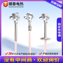 S型铂铑热电偶WRP-130/0-1600度高温刚玉管热电偶B/R型温度传感器