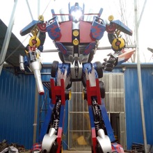 大型变形型金刚机器人模型广场商场展会装饰用擎天柱模型雕塑