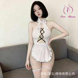 寻欢纯欲辣妹女仆装情趣内衣性感可爱角色扮演女佣制服调情套装