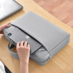 Laptop Bag for Men 15.6-inch Laptop Bag File Bag for Women 14-inch Waterproof Oxford Cloth Laptop Bag