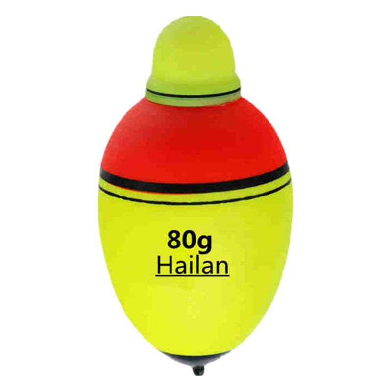 Flotador electrónico de espuma de dos colores flotador electrónico de vientre grande flotador de pescado flotador electrónico EVA flotador de gancho de escorpión flotador de vientre grande