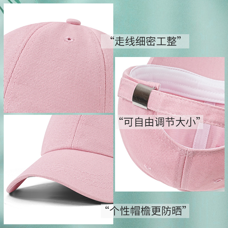 Nuevo sombrero de béisbol de algodón suave para niños, sombrero de moda coreano para niños, niñas, sombrero multicolor de macarón para niños image 5