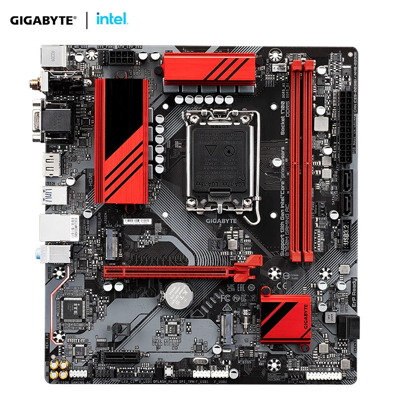 Игровая материнская плата Magic Eagle B760M GAMING AC для DDR5, Intel B760, LGA 1700
