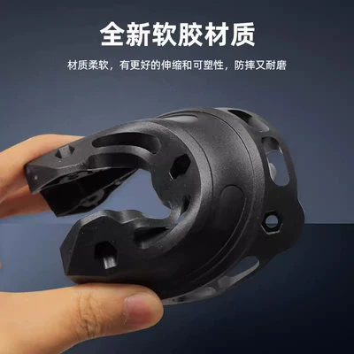 Block Guard Bar Protective Cover: Motorcycle bumper