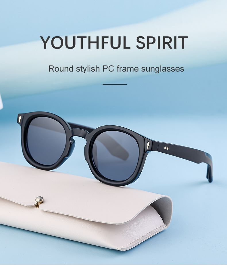 Casual Simple Style Color Block Pc Oval Frame Full Frame Men's Sunglasses display picture 3