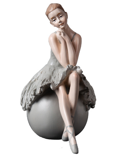 Nordic creative ballet girl ornaments ins style dancer model room princess room soft decoration home furnishings